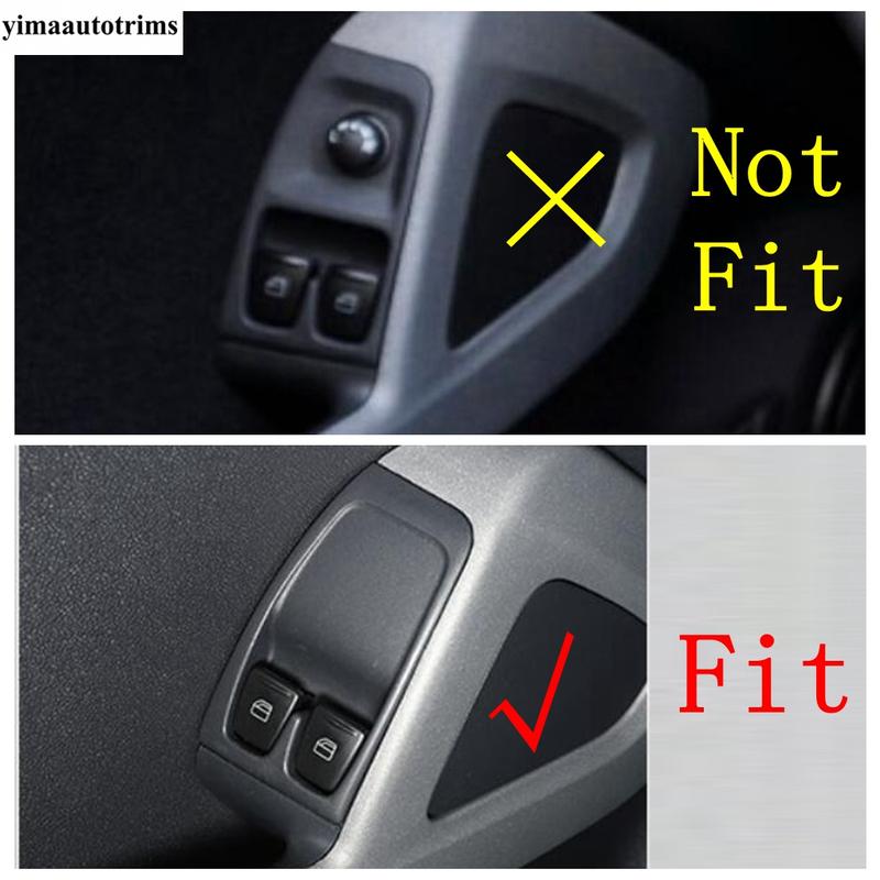 Dashboard Frame / Window Lift / Handle Bowl / Gear Shift / Door Button Cover Trim Accessories For Smart Fortwo 451 2009 - 2015