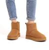 Eyriphy Schneestiefel für Damen Wildleder Winter Warme Stiefel Wasserdicht Damen Schneestiefel Memory Foam Knöchelboot Trendige Schuhe für Damen