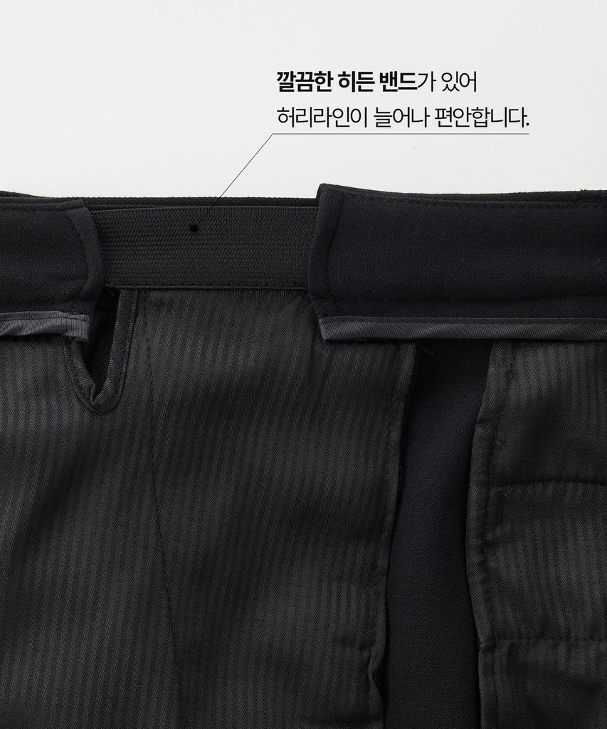 STCO Four-Way Stretch Essential Setup Pants_Black (Straight Fit)_Sepxz71Csb