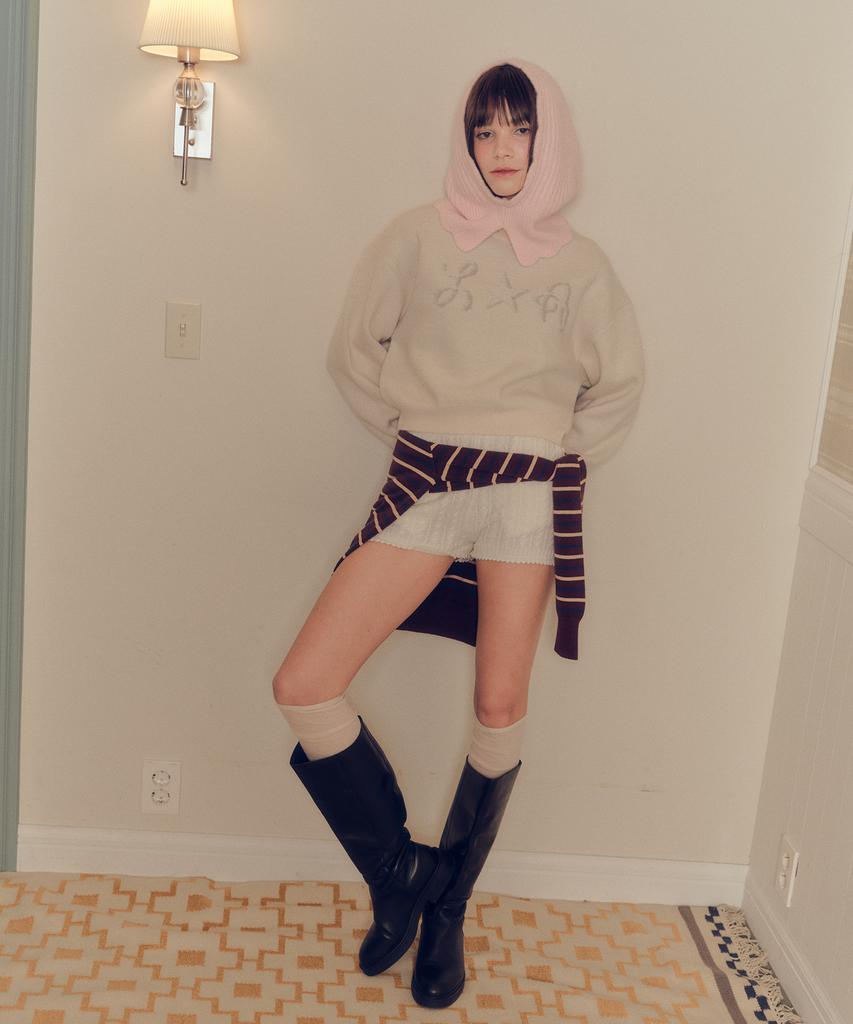 MELLY&ROSE Wave Balaclava (310543)_Pink