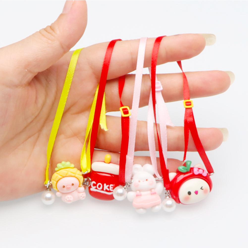 Mini Doll Crossbody Bag DIY Dress Up Ornaments Dollhouse Clothing Toy Doll Accessories Pendant For 11/Labubu/Baby ThreeV3
