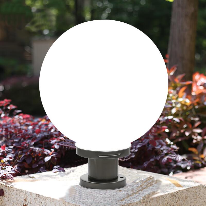 Waterproof Spherical LED Acrylic Outdoor Pillar Lamp