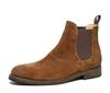 New Handmade Shoes Women's Luxury English Platform Chelsea Boots Men's Trendy Style High Top Short Boots