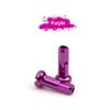 Anodized Aluminum Zinc Zinc Alloy 14mm Spoke Cap Cycling Spokes Nipples Bicycle Spoke Nipples Bike Wheel