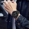 SANDA Men's Waterproof Sporty Digital Watch - Trendy, Cool, and Multifunctional for Teenagers and Students