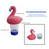 Chlorine Tablet Floater PVC Floating Chlorine Dispenser Chlorine Floating Water Cleaner for Purify Swimming Pool Water
