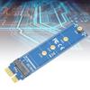 Blue PCI E To NGFF M.2 Hard Disk Adapter High Speed NVME PCIe Adapter Card  PC Upgrade