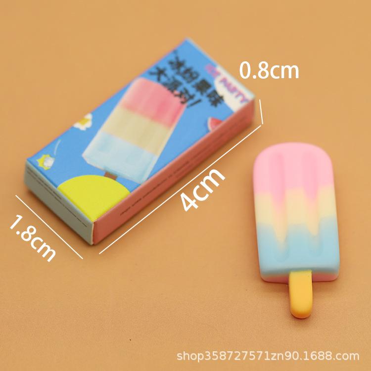 

Simulation Mini Items Ice Cream Popsicles Doll House Model Ornaments Play House Toys Miniature Supermarket Snacks