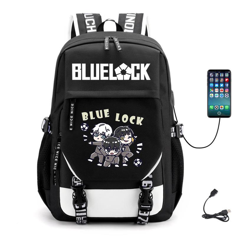 Animation Schoolbag, Primary And Secondary School Students Leisure Travel, Large Capacity Usb Backpack