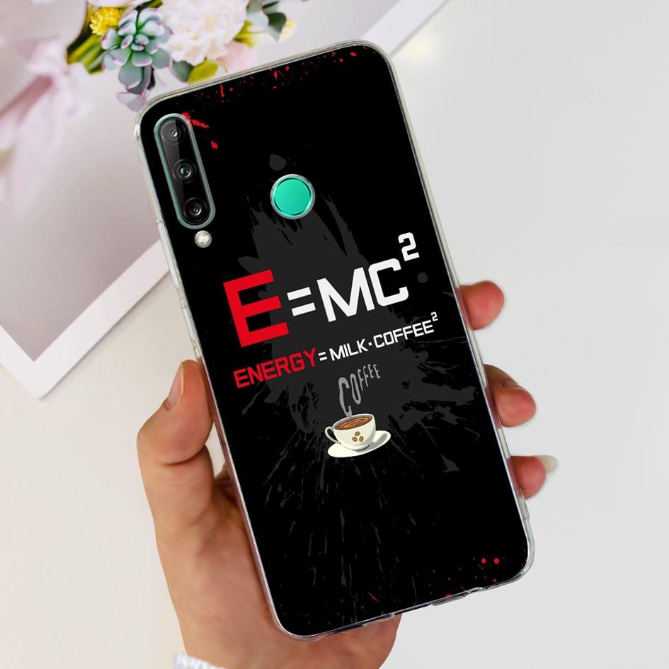 For Huawei Y7p 2020 Case Honor 9C Silicone Cover Fashion Butterfly Clear TPU Fundas For Huawei P40 Lite E ART-L28 ART-L29 Bumper