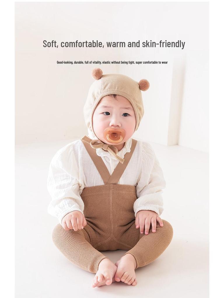 Infant A-Class Spring & Autumn Weightlifting Pants - Toddler Girl Tights Jumpsuit.