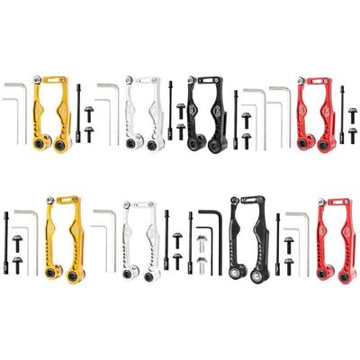 Bicicletă Pliabilă cu Braț Scurt/Lung Înlocuire Frână V Clemă Frână V Aliaj de Aluminiu Manetă Frână Ciclism Instrument Etrier