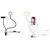 Selfie Flash Ring Light & Mobile Phone Holder Camera Long Arm USB Clip On