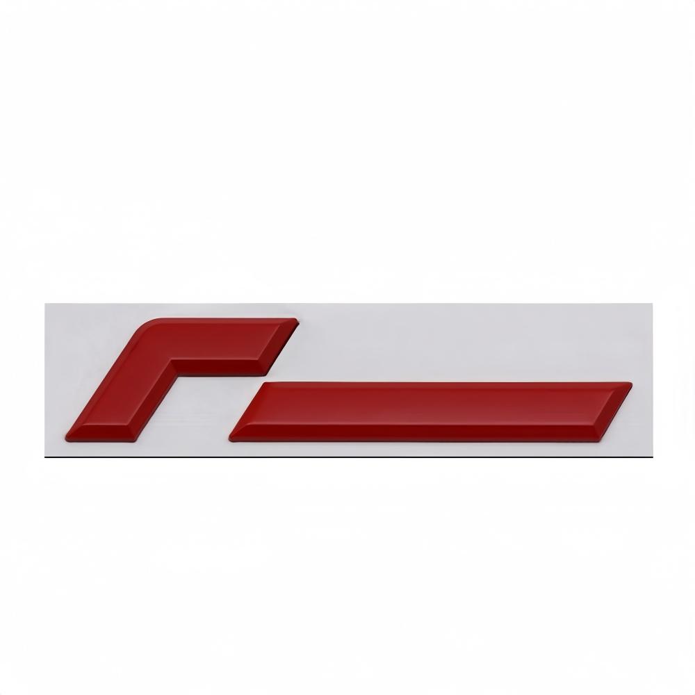 3D Metal VWR Emblem Badge Racing Line Rear Trunk Decal Tailgate Car Stickers For Golf GTI Sagitar Magotan Arteon Touarwg