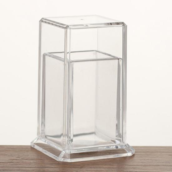 Useful Toothpick Dispenser Large Capacity Storage Sealed Visible Design Container Household Supply