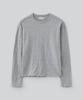 Pabeulega Cutoff Crop Long Sleeve (Melange)
