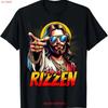 He Is Rizzin' Jesus Cool Easter Meme T Shirt Vintage Washed Streetwear Breathable Comfortable Soft Top For Everyday Wear Unisex