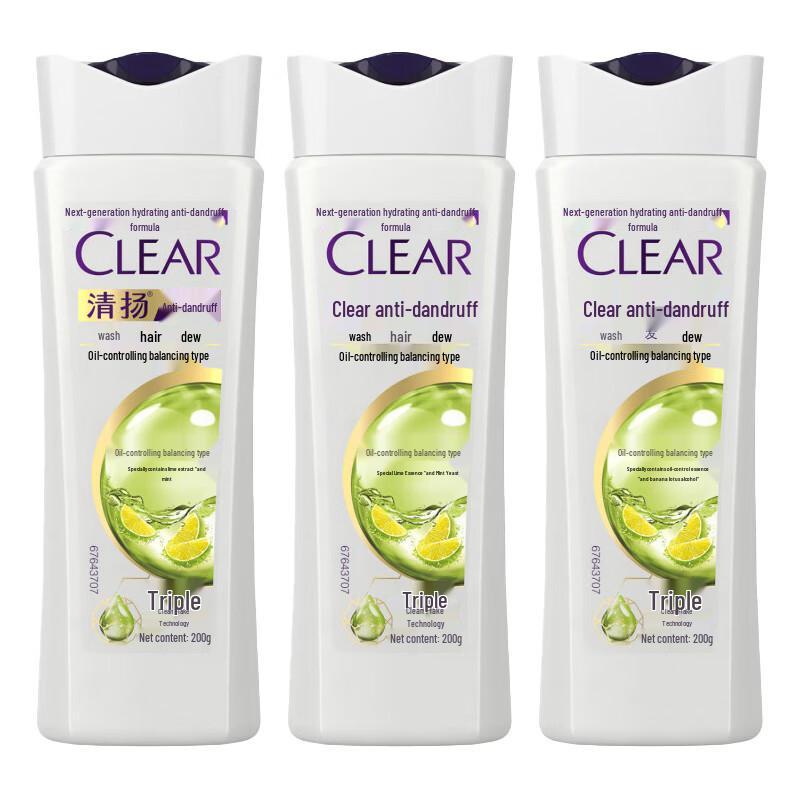 

Clear Anti-Dandruff Oil Control Refreshing Scalp Care Shampoo Value Pack