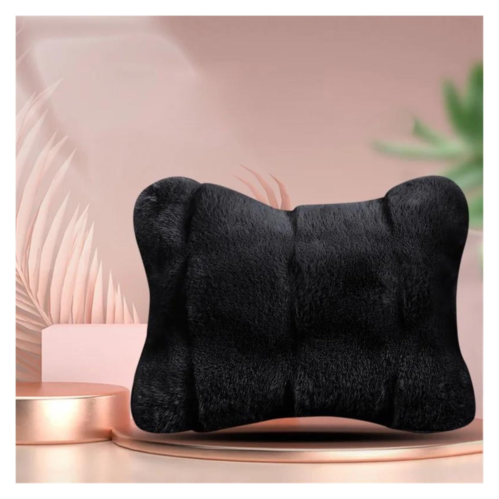 

Seat Cushion Winter Plush Car Seat Cushion Universal Warm Waist Back Seat Cushion Set Solid Headrest (Color: Black, Size: Waistpillow) Waistpillow чёрный