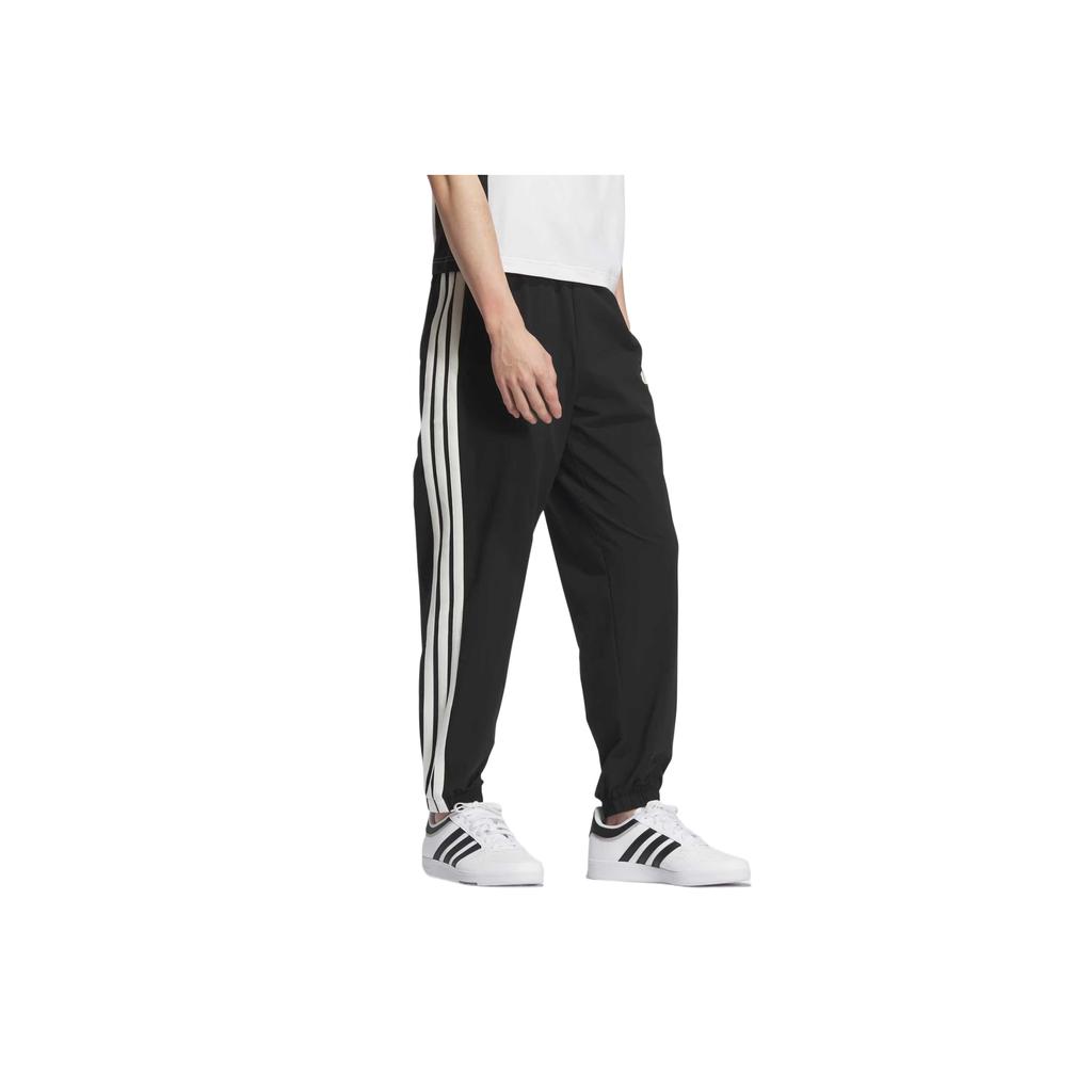 Adidas Sportswear Striped Elastic Waist Drawstring Knit Joggers Men Joggers KC2841