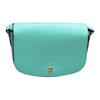 Épure Snap Closure Adjustable Shoulder Strap Leather Saddle Bag Small Women Shoulder Bag Mint 10253HYZ410