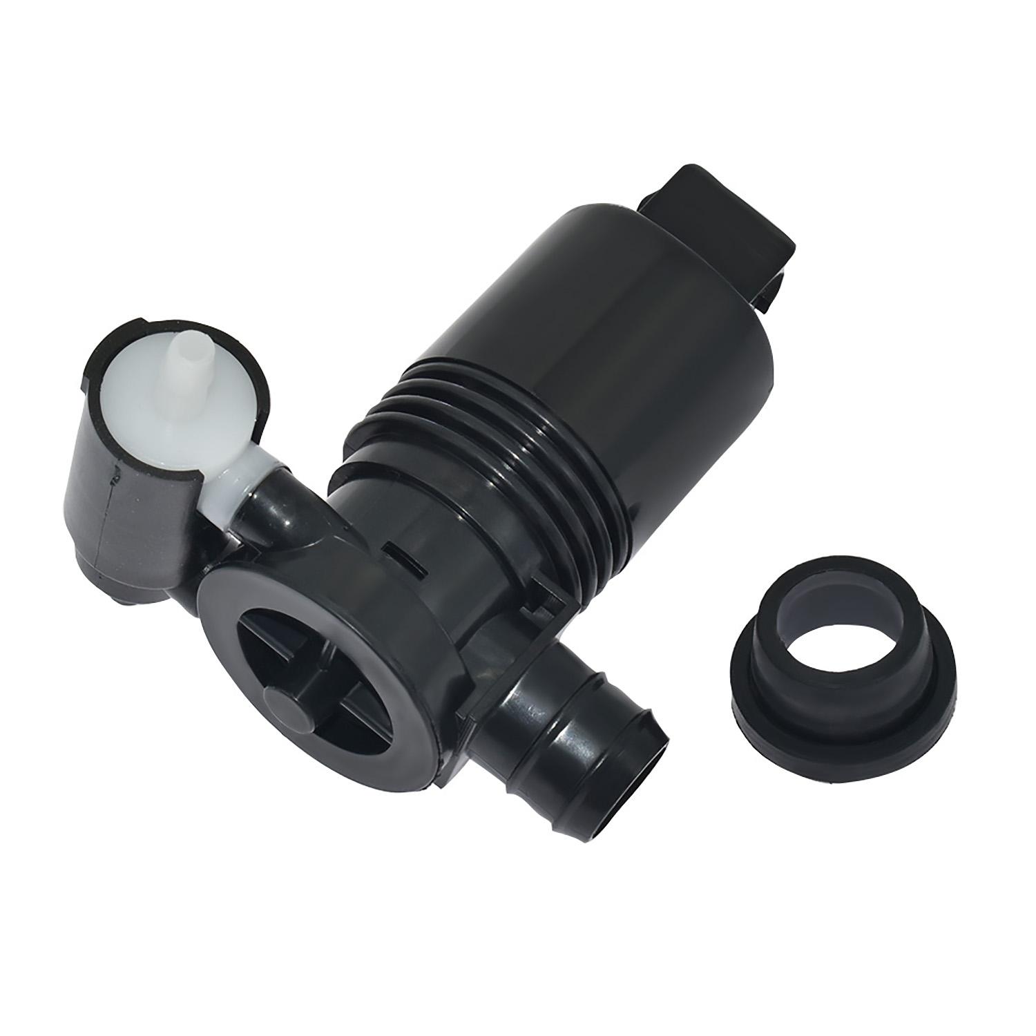 Windshield Washer Pump W/Grommet Windshield Washer Fluid Pump Fit for Land Rover LR2 2008-2015 Windshield Wiper Pump No.LR002306 - Pack of 1