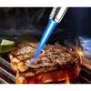 Novel Refillable Butane Turbo Gas Jet Flame Lighters Outdoor BBQ Gun Windproof Lighter Smoking Cigars for Men Kitchen Accessory