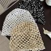 Ins Style Sequined Hollow Pullover Hats Women Summer And Autumn Travel Photo Atmosphere Versatile Casual Y2K Beanies