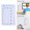 Daily Task Planner for Kids  Magnetic Chore Chart with Detachable Memo Board and Pen