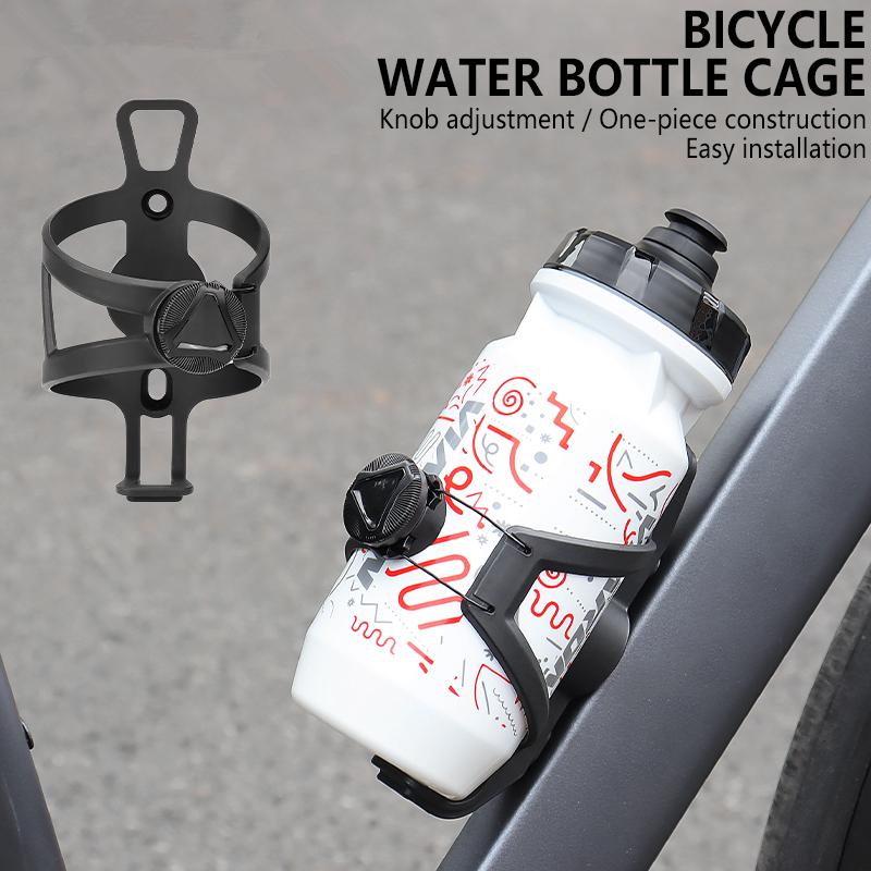 Bicycle Water Bottle Cage Knob Locking System Anti-Vibration Ultra-Lightweight for Road Cycling MTB AirTag Compatibl Nice