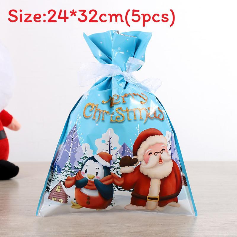 Christmas Gift Bag Pack For Holiday Party Favors And Decorations