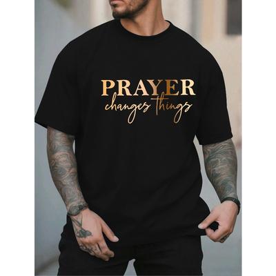 European Sizes Men's Plus Size Vintage European & American Retro T-Shirt - Oversized & Tall Casual Round Neck Short Sleeve Tee