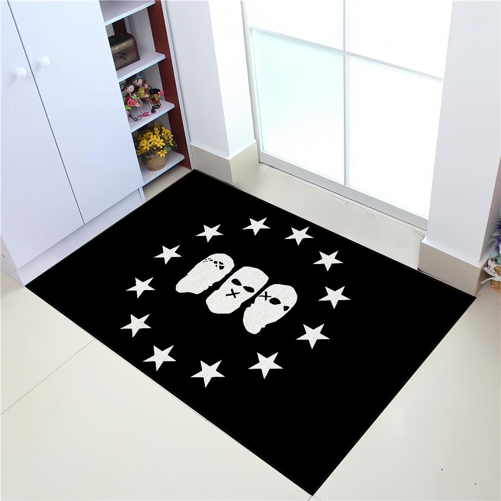 Door Mat Welcome Entrance Balcony Cool Bathroom Floor O-Omerta Non-slip Rug Bedroom Carpet Home Fashion Decoration