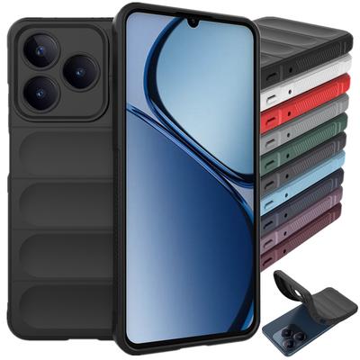 Puha tapintású, rugalmas szilikon tok Realme C61 C63 C65 C67 4G Note 50 készülékekhez, védőborító, ütésálló, tokok, coque
