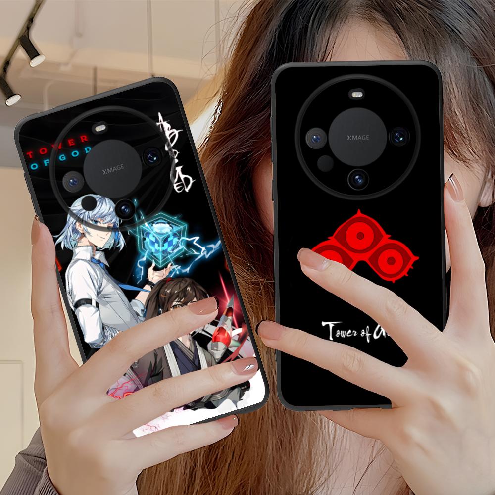 Anime Game Tower of God Phone Case for Huawei Mate 60 50 40 30 20 10 Pro Plus Lite E 5G Colorful Printing Cover Cover Luxury