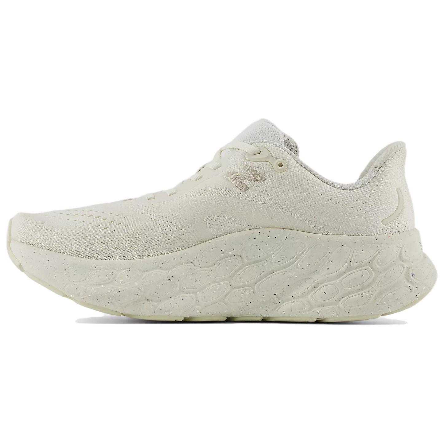 New Balance Fresh Foam X More v4 Cushioned Running Shoes Beige Men s MMORWS4 42