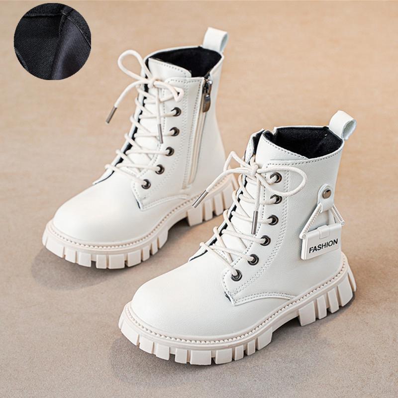 Autumn Girls High-top Leather Boots Princess Bags Decoration Autumn Boots