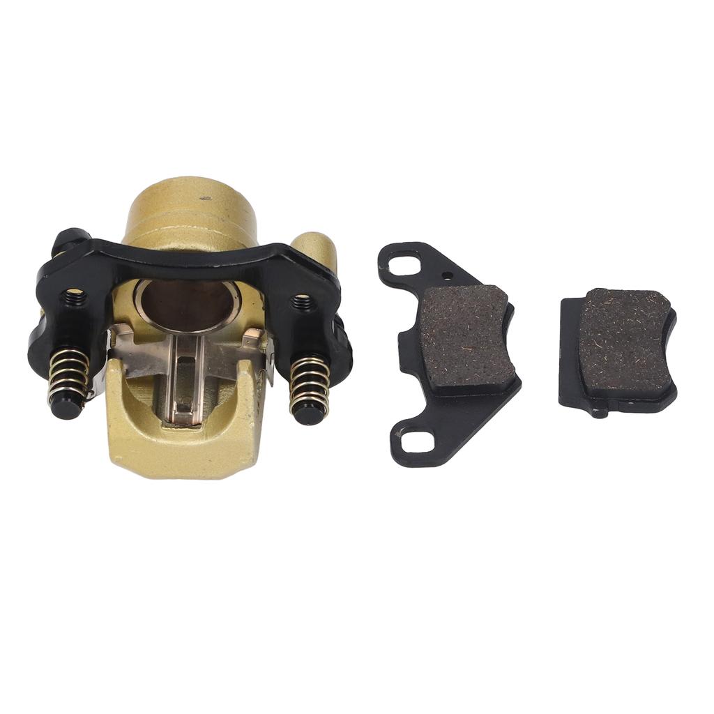 Brake Caliper with Brake Pads Metal Alloy Enhanced Performance Brake Caliper Assembly for 50cc to 250cc ATV Quad 4