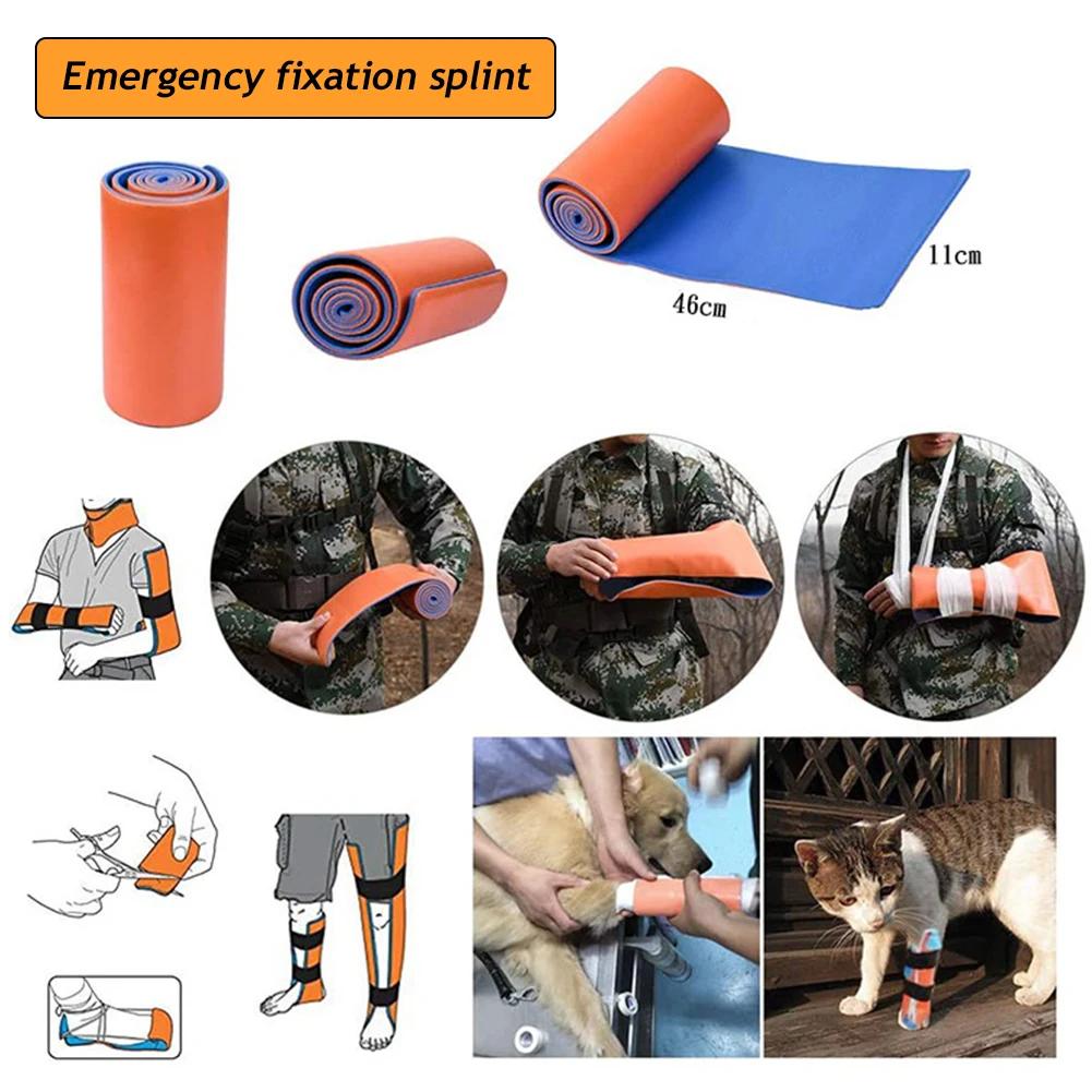 Universal Aluminum Splint Roll Medical-Grade Polymer for Bone Fixation, First Aid & Emergency Survival Kit Outdoor Travel