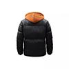 Europe and the United States Are Hot-selling Winter New Fake Two-piece Cotton-padded Coat Men's Jacket Trendy Fashion Thickened Hooded