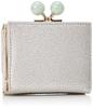 Perke Acrylic Ball Tri-Fold Mini Wallet for Women, 08-06-03562 SVGN