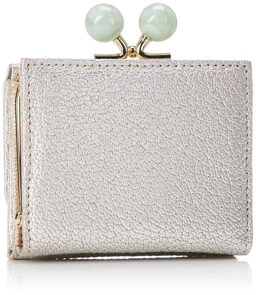 Perke Acrylic Ball Tri-Fold Mini Wallet for Women, 08-06-03562 SVGN