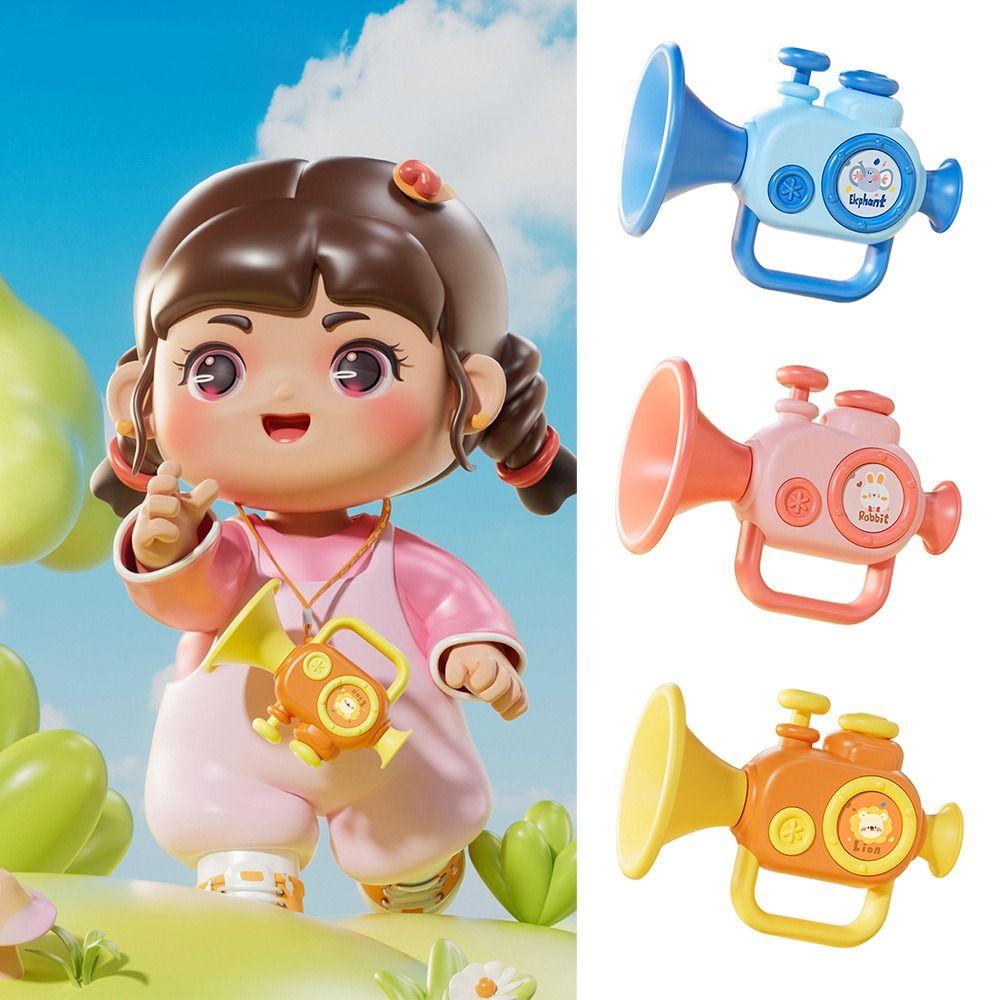 Multicolor Music Toys Anti-scratch Whistle Toy Creative Interesting Trumpet Toy  Educational