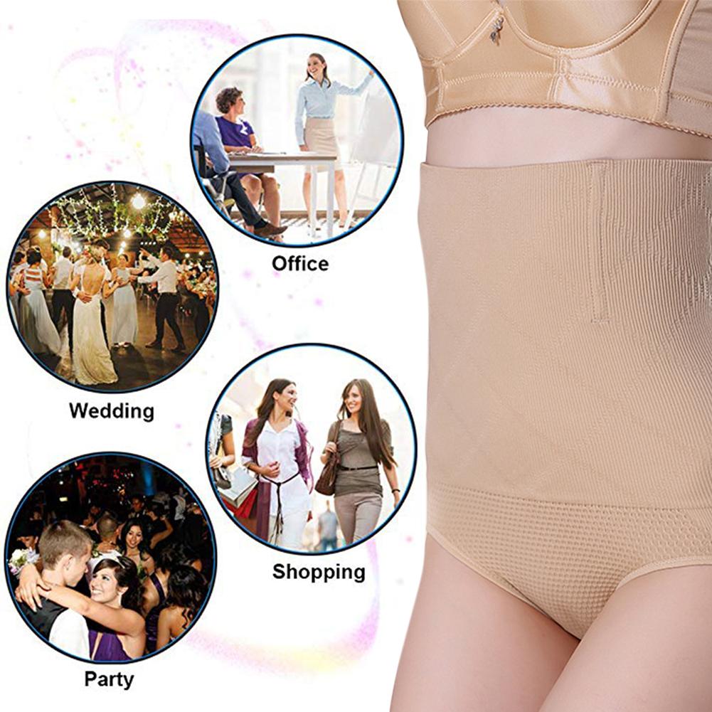 Tummy Control Shapewear Panties Slimming High Waist Seamless Briefs for Women