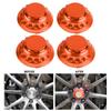 Wheel Center Cap 36136768640 Hub Cover Rim Fit for Honda with 68 (69) Mm Outer DiameterOrange