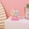 Kawaii Dekoration Gacha Maschine Farbige Perlen Knet-Nass-Quetschspielzeug Geschenk Entlüftung für Kinder Hochziehen TPR Weichgummi Gacha Maschine