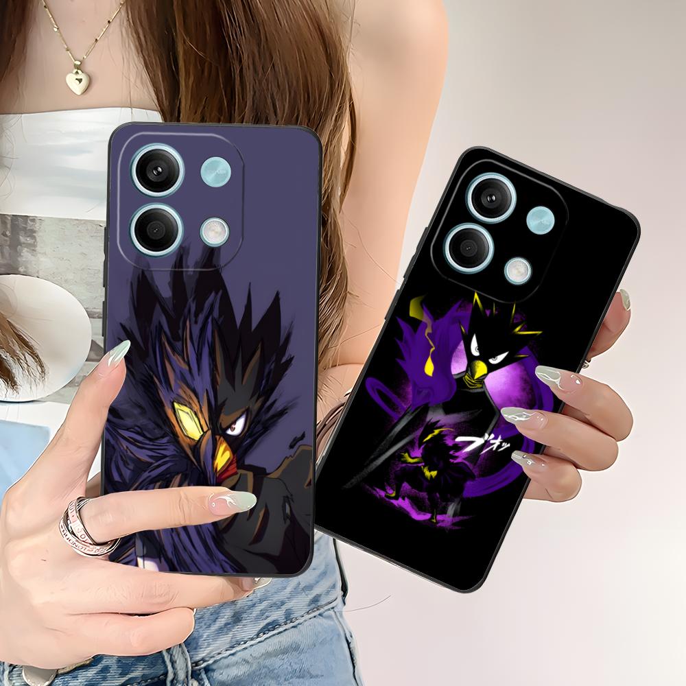 MHA Tokoyami Mobile Phone Case for POCO M7 M6 M5 M4 M3 X7 X6 X5 X4 X3 Pro GT 5G Colorful Printing Cover Cellphones Cover Luxury