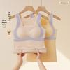 Developmental Girls' Thermal Vest with Chest Pads and Pockets for Junior High School Students