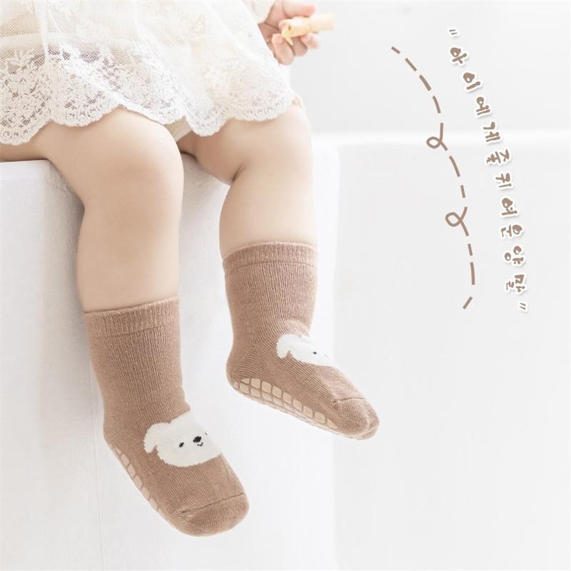 Lawadka Cartoon Baby Children's Socks For Girls Boys Four Seasons Cotton Indoor Kids Toddler Anti-Slip Floor Newborn Sock 0-5Y