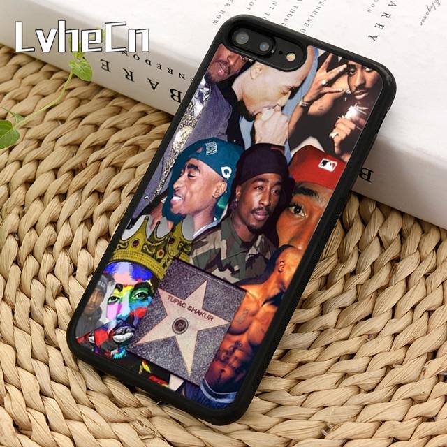 

Rap Rapper 2pac Tupac Shakur Phone Case For iPhone 17 Air 13 12 Cover For Apple 14 15 16 Pro Max Plus Cover iPhone 16e